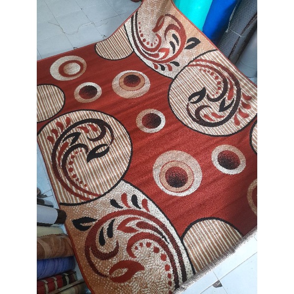 karpet ambal ukuran 210x160 cm realpict