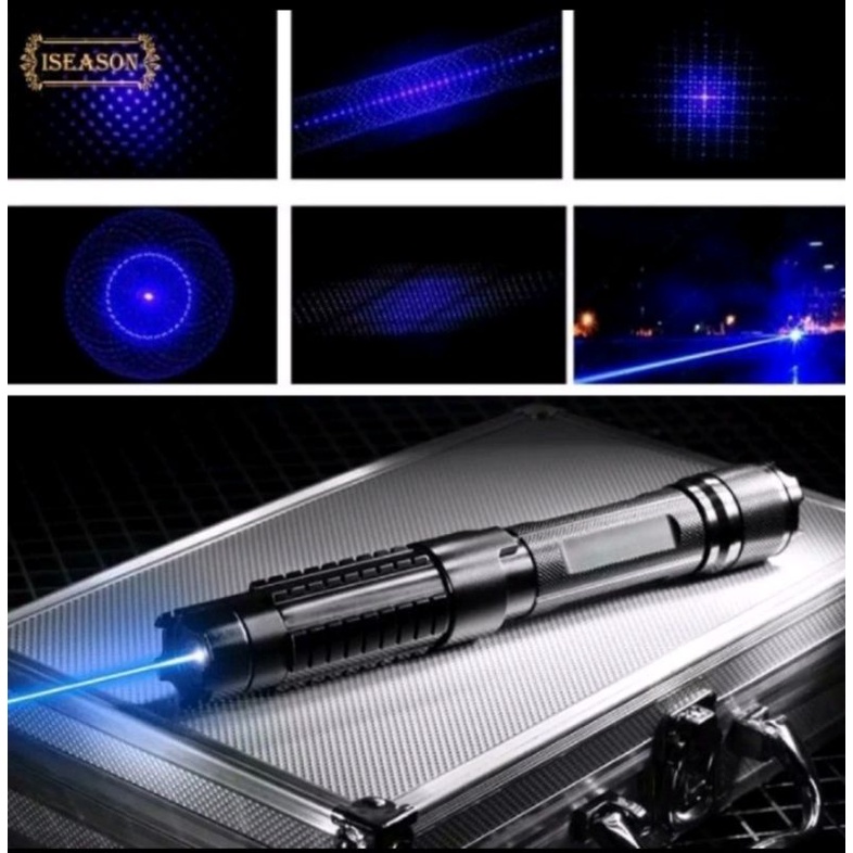 Jual Blue Laser Pointer High Beam Burning Laser Biru Jangkauan Jauh ...