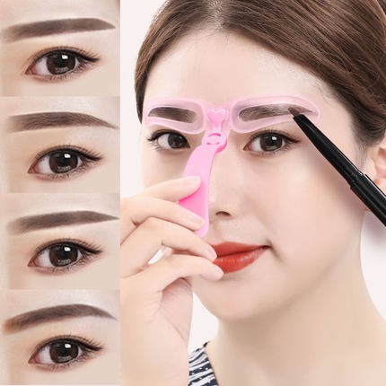 FAA22000-04 SET 4 DRAW EYEBROW TEMPLATE / GAMBAR CETAK ALIS MATA