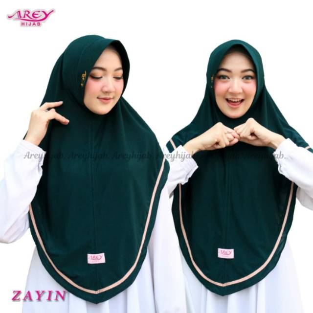 Arey list/zayyin/ori arey/jilbab jersey