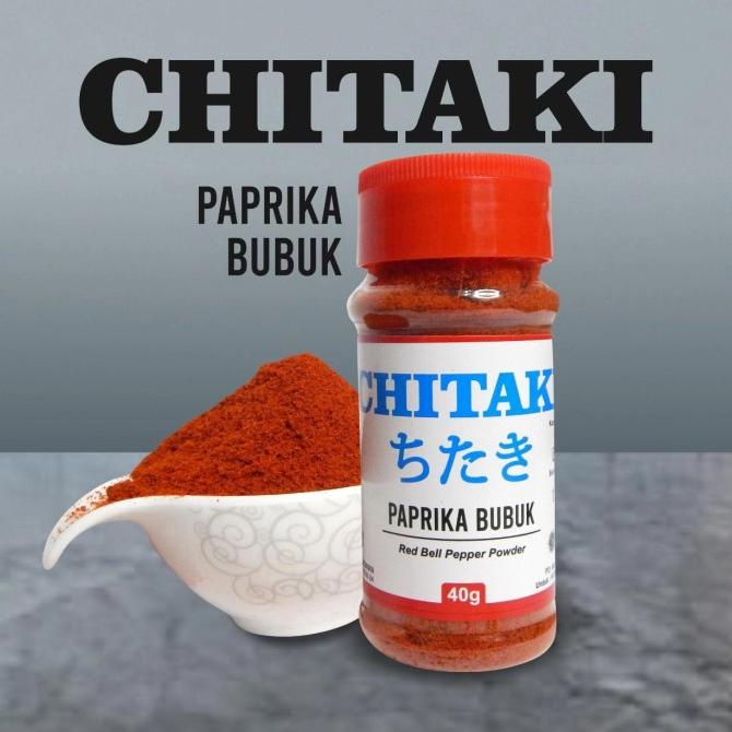 

Chitaki Paprika Bubuk Powder Ground Paprika Bumbu Tabur Botol 40 gram