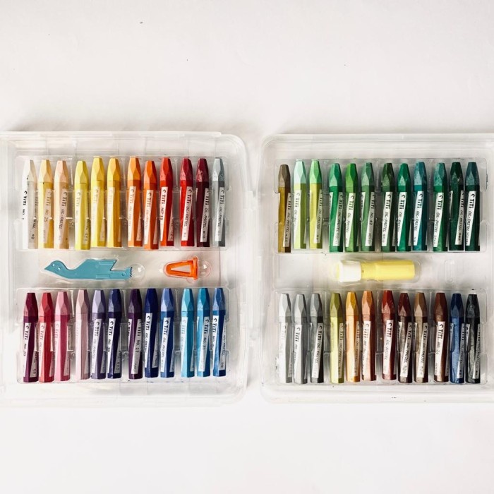 

Sale!!! Crayon Anak Oil Pastel Set Titi 48W Promo
