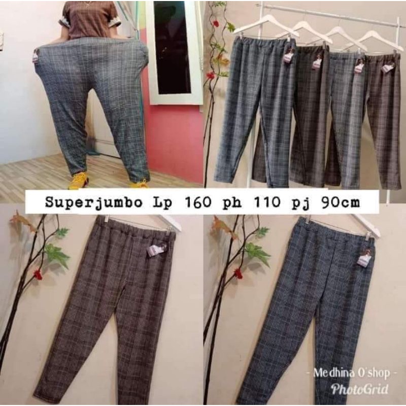 CELANA LUNA KOTAK SUPER JUMBO XXXXL BB 65-90KG / CELANA WANITA JUMBO