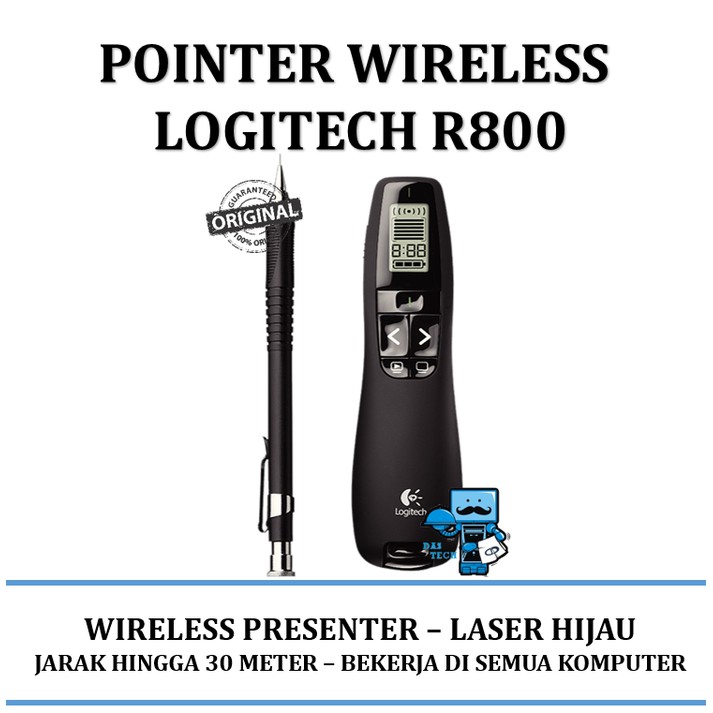 Presenter / Pointer Logitech PROFESSIONAL PRESENTER R800