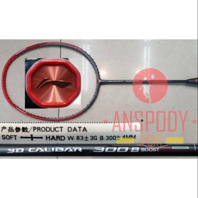 RAKET BADMINTON LINING 3D CALIBAR 300B