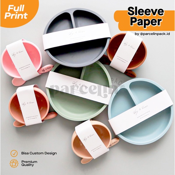 

[Min Order 100pcs] Sleeve Paper