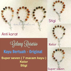 GELANG ROSARIO KAYU KELOR