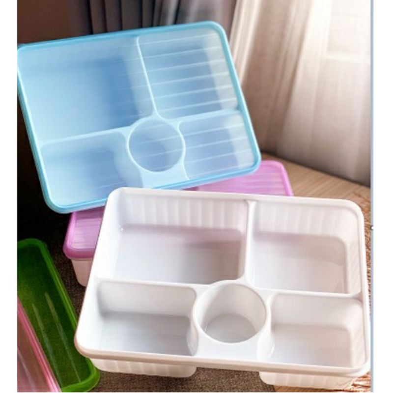 KD1 KOTAK BEKAL GINZA / KOTAK MAKAN MURAH / KOTAK MAKAN LUCU / PERLENGKAPAN MAKAN / LUNCH BOX /  TEMPAT MAKAN