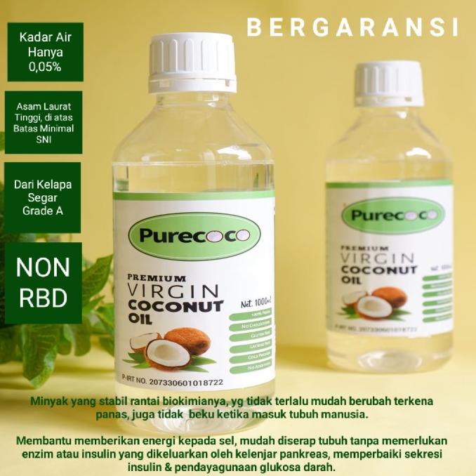 

Ready Stock 1Liter Virgin Coconut Oil/Vco/Minyak Kelapa Asli Termurah