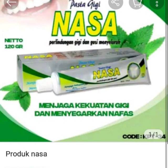 Produk nasa