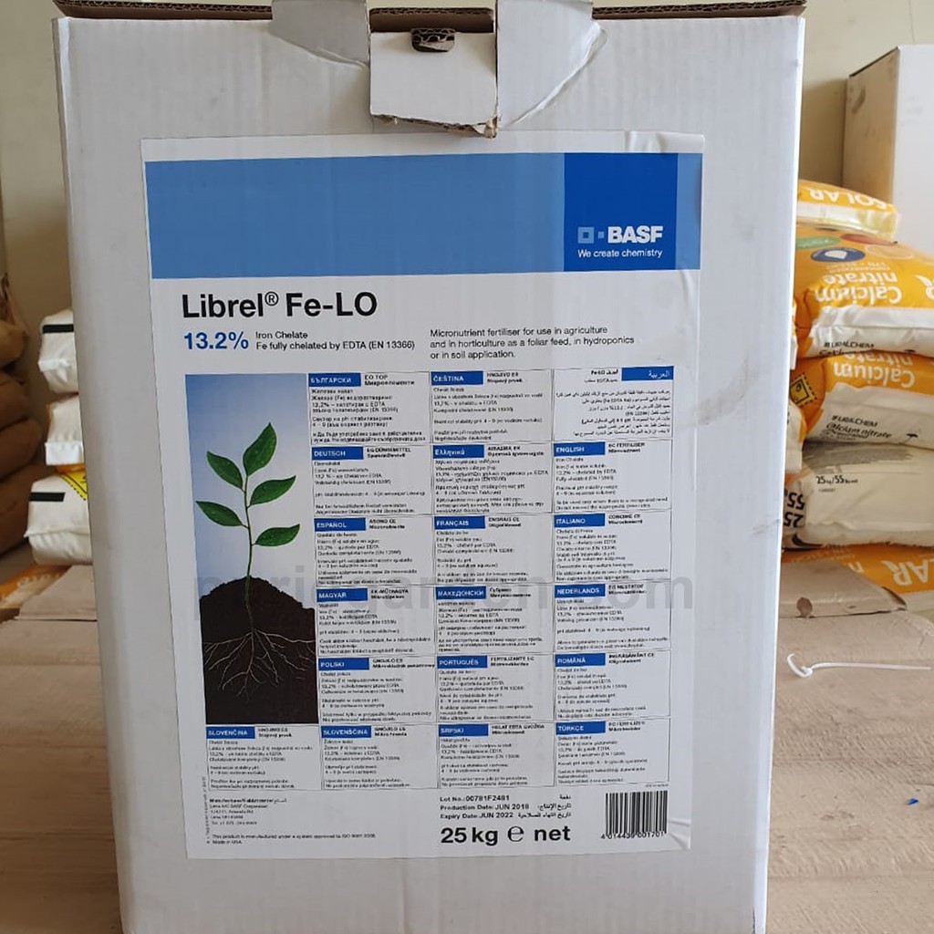 Pupuk Mikro FE-LO 13.2% Librel BASF 100 GRAM PG KDR