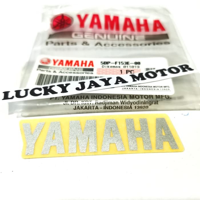 Emblem Stiker Yamaha Toolbox Tool box Rx king Rxking rxk 5BP-F153E-00-2