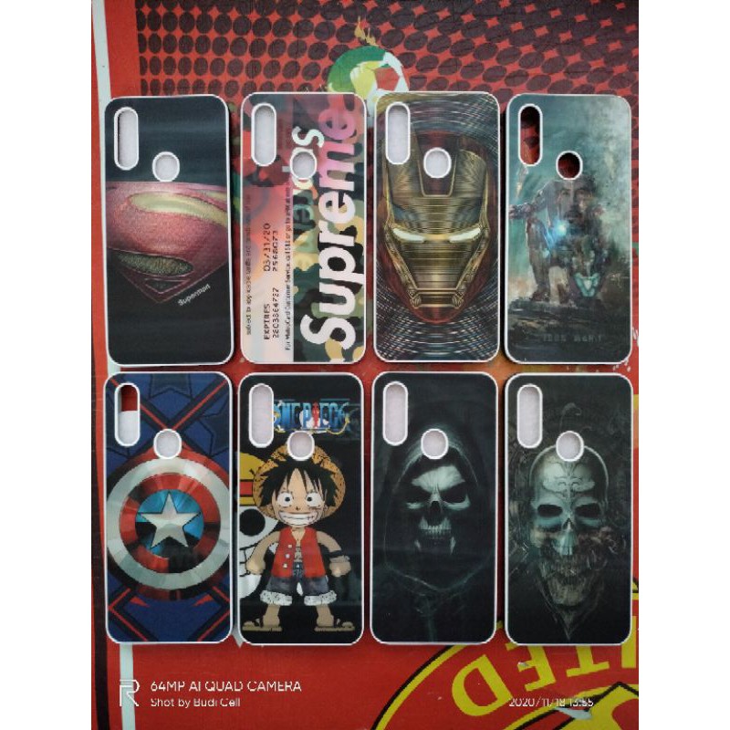 Case 3D Oppo A31 Motif Avengers/Silikon 3D Oppo A31 Motif Avengers