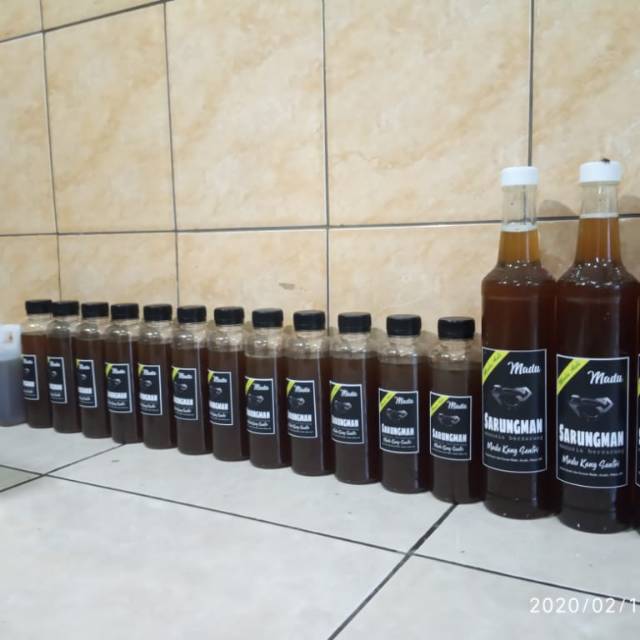 

PROMO Madu Murni ukuran botol kaca 500 ml ASLI Melifera (Raw Honey)
