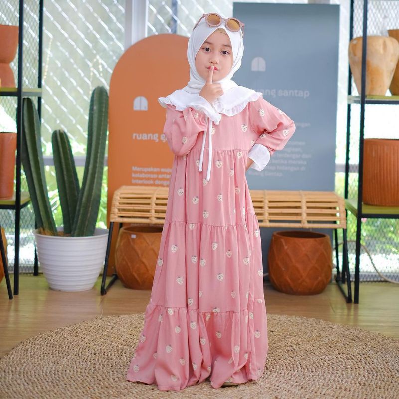 Afsheenastore Gamis Anak Yuka Dress