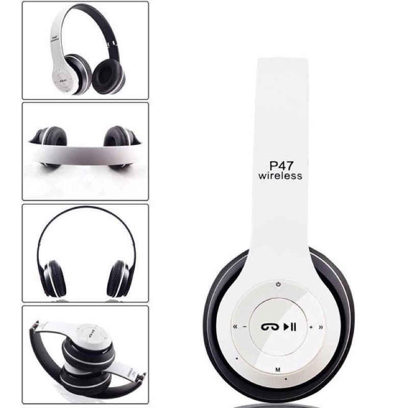 HEADSET P47 BANDO BLUETOOTH HANDSFREE EARPHONE HEADPHONE HF P47 BANDO BLUTUT