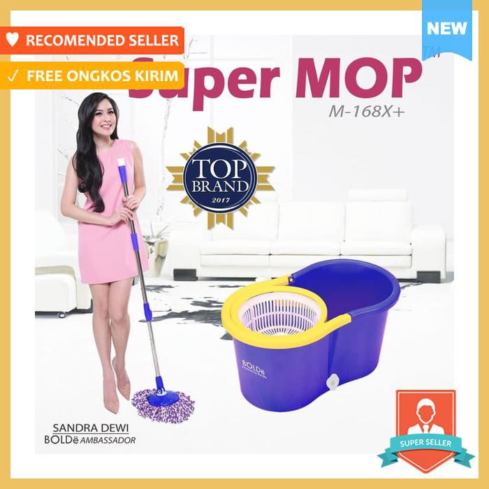 supermop bolde m168x + super mop m 168x+ ter kualitas bagus