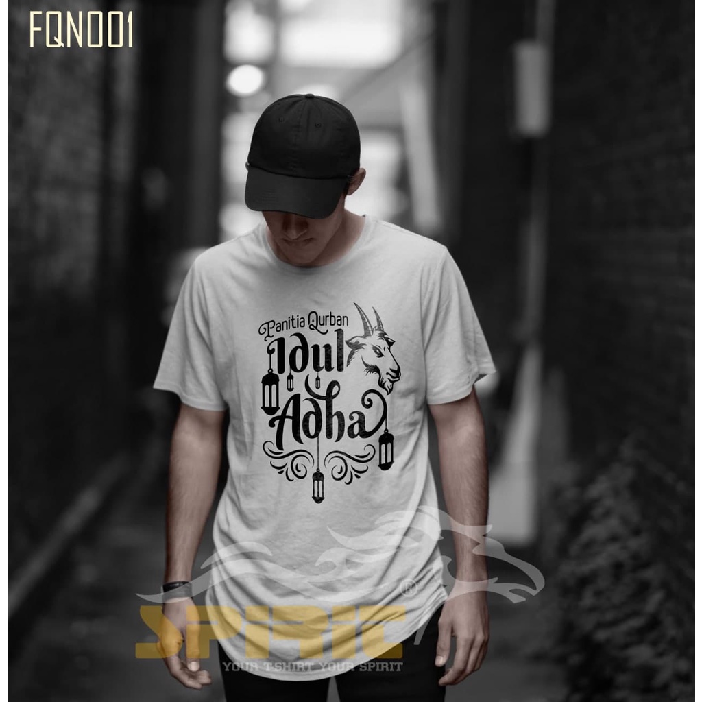 T-Shirt IDUL ADHA Kaos Panita Qurban IDUL ADHA Premium Lengan Pendek