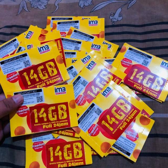 PERDANA INDOSAT 14GB