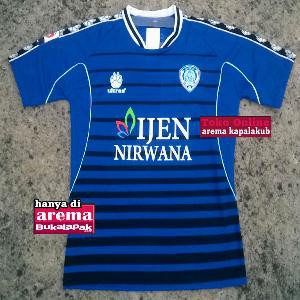 Dijual Jersey Arema 2012 dryfit Home Biru Berkualitas