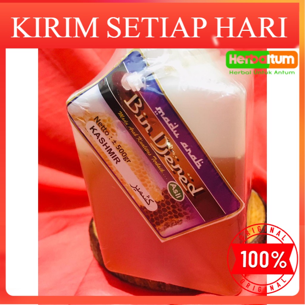 

[ORIGINAL] MADU KASHMIR ASLI / MADU KASHMIR 500 GR BIN DJENED