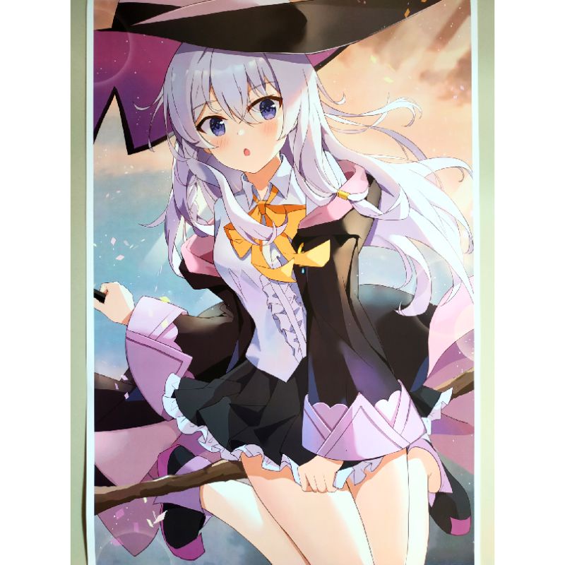 Poster Anime Majo no Tabitabi 8 Wandering Witch The Journey of Elaina Merchandise