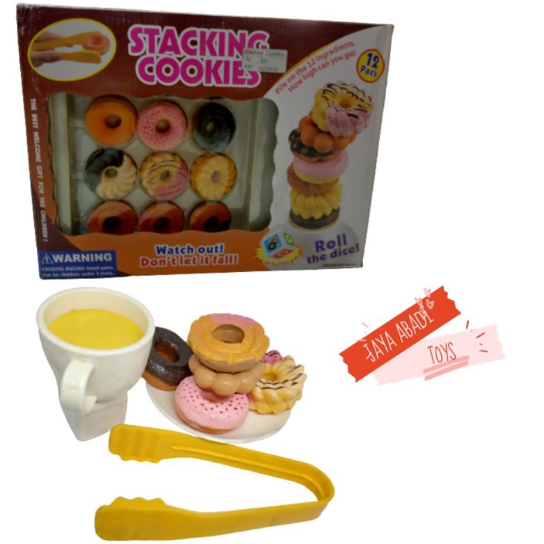 MAINAN STACKING COOKIES MENYUSUN KUE