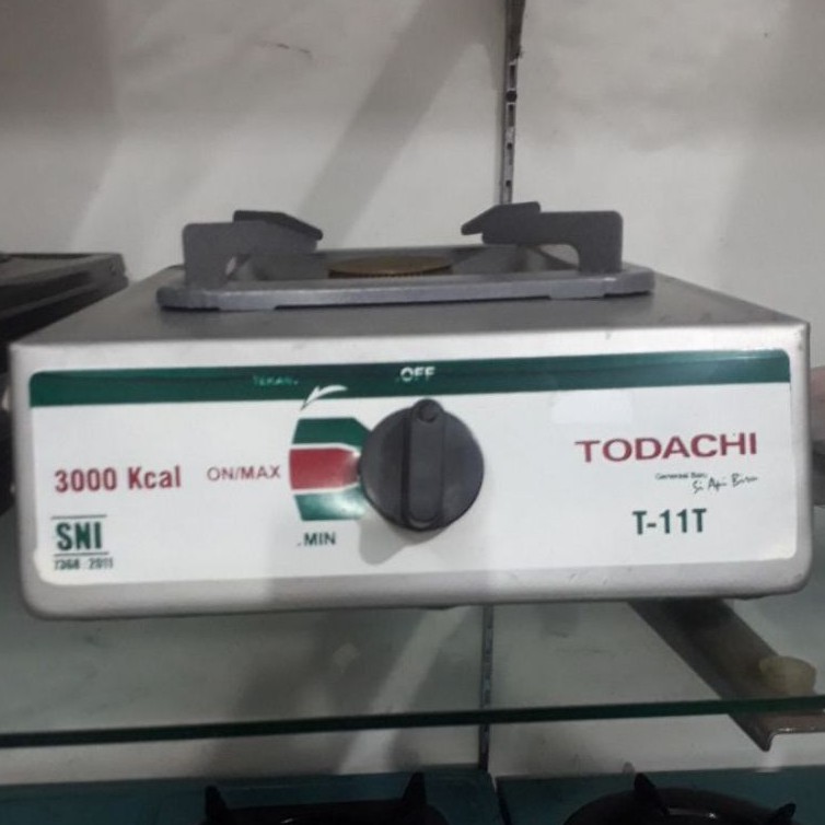 Kompor gas 1 tungku api biru todachi T-11 T