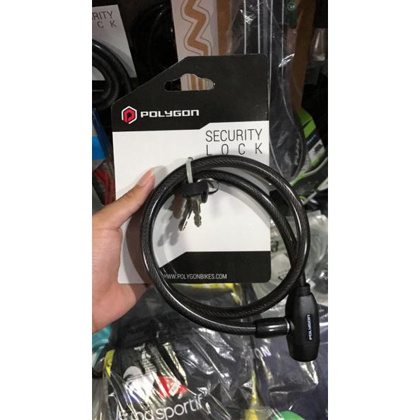 Kunci Gembok Sepeda Polygon