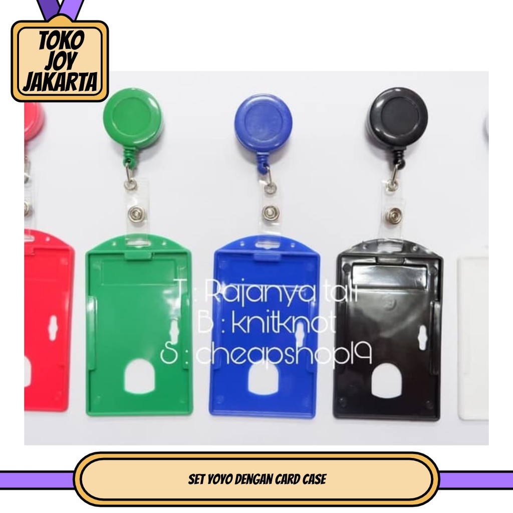 

set yoyo dengan card case