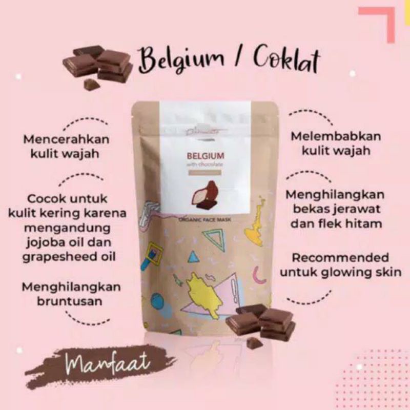 (Reseller Resmi) Pinkroulette Belgium (Coklat)       HARAP BACA DESKRIPSI