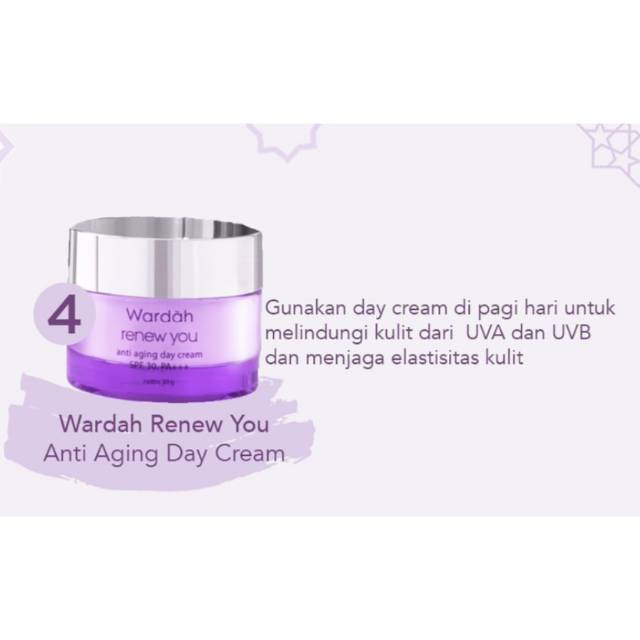 Wardah Renew You anti aging day cream