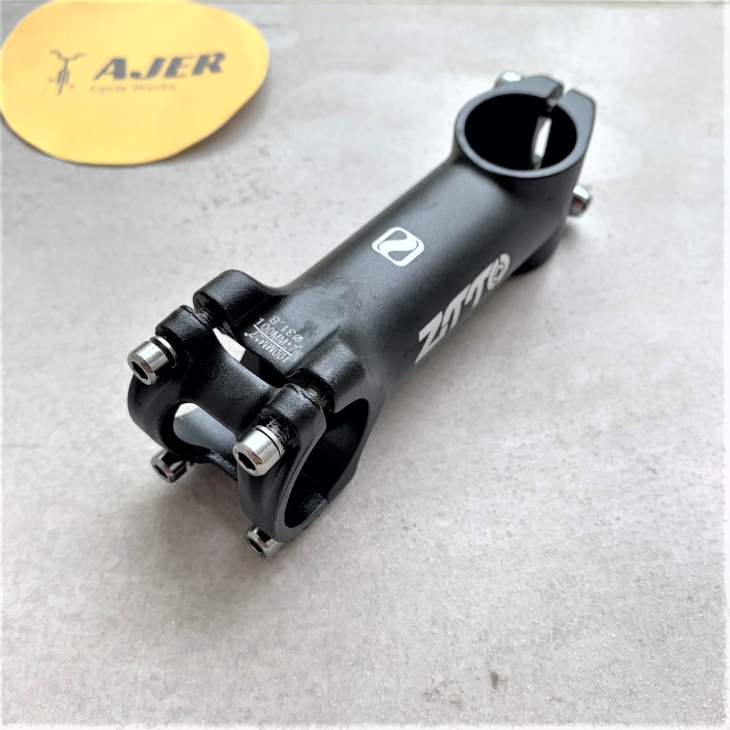 Stem sepeda Oversize Rise 7 derajat 32 60 80 90 100 mm Alloy 31,8mm