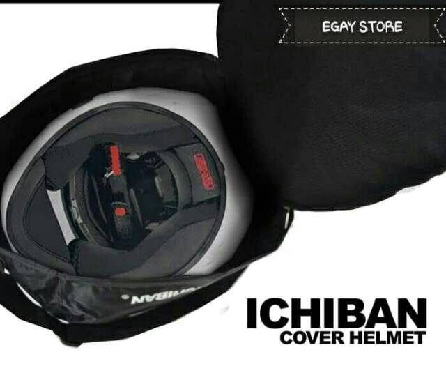 TAS HELM MOTOR  ANTI AIR TAS SELEMPANG COVER HELM ICHIBAN WATERPROOF MURAH TERLARIS PRIA WANITA