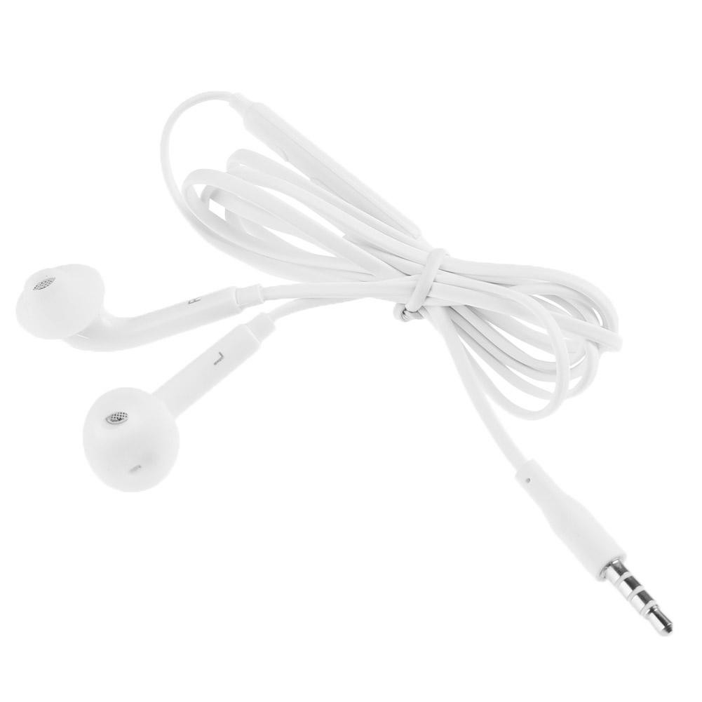 ALLOET Flat 3.5mm Aux Wired Earphone Earpiece In Ear Earbuds Headset Headphone for S6 Note4 Android