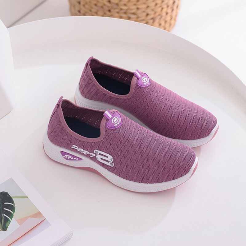 SEPATU SNEAKERS WANITA SPORTY sepatu wanita slip on - Y-1