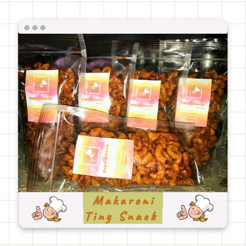 

Cemilan Pedas (Tiny Snack) / Snack pedas / Kripca / Makaroni / Spiral / Seblak / Kripset