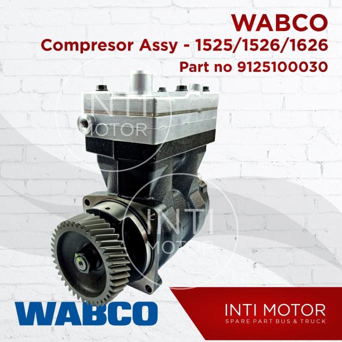 Termurah Sparepart Mobil Bus Truk Aksesoris mobil WABCO - COMPRESOR ASSY - 9125100030 - BIS MERCY 15