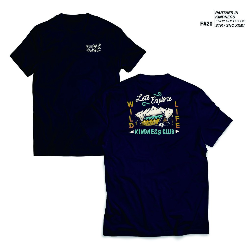 Kaos Navy - Fruddy Duddy - Fddy - Camp Navy