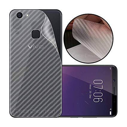 Skin carbon Vivo 1718 Garskin Anti Gores Belakang Hp Vivo V7