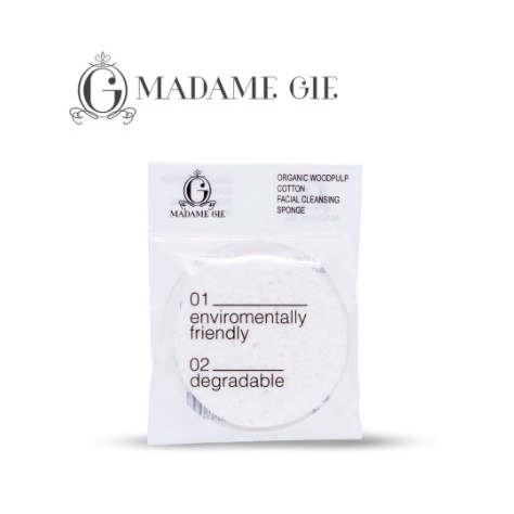 ★ BB ★ Madame Gie Organic Woodpulp Cotton - Facial Cleansing Sponge