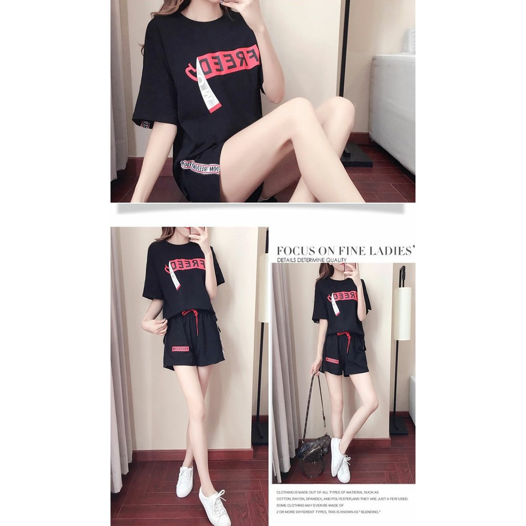 KSE-40 setelan set baju celana sporty casual style import korea jepang