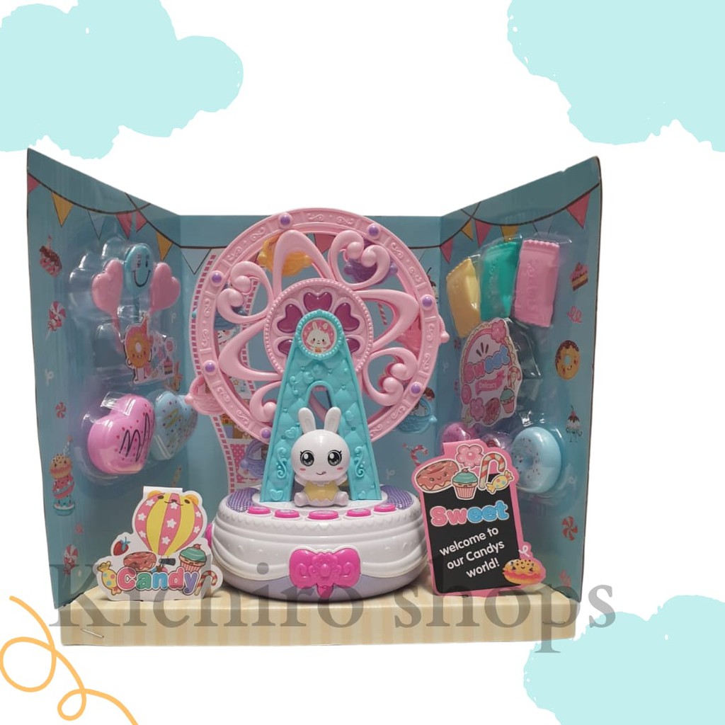 Mainan Anak Ferris Wheel Rabbit Kincir Ria Kelinci - Kichiro Shops