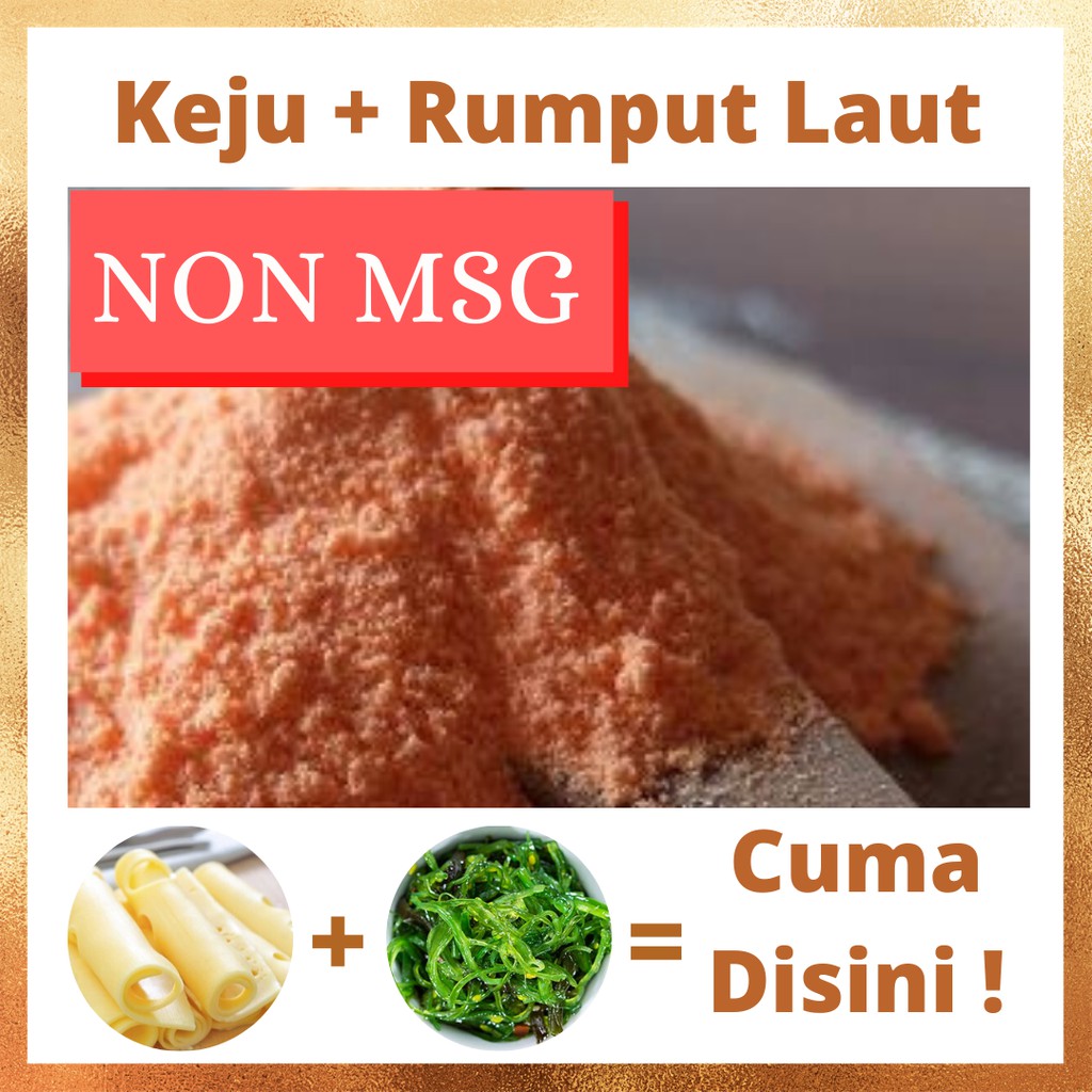 

Bumbu Tabur Rasa Keju Mix Rumput Laut Non Msg 1 kg Bumbu Tabur Keju Kombinasi Rumput Laut 1kg