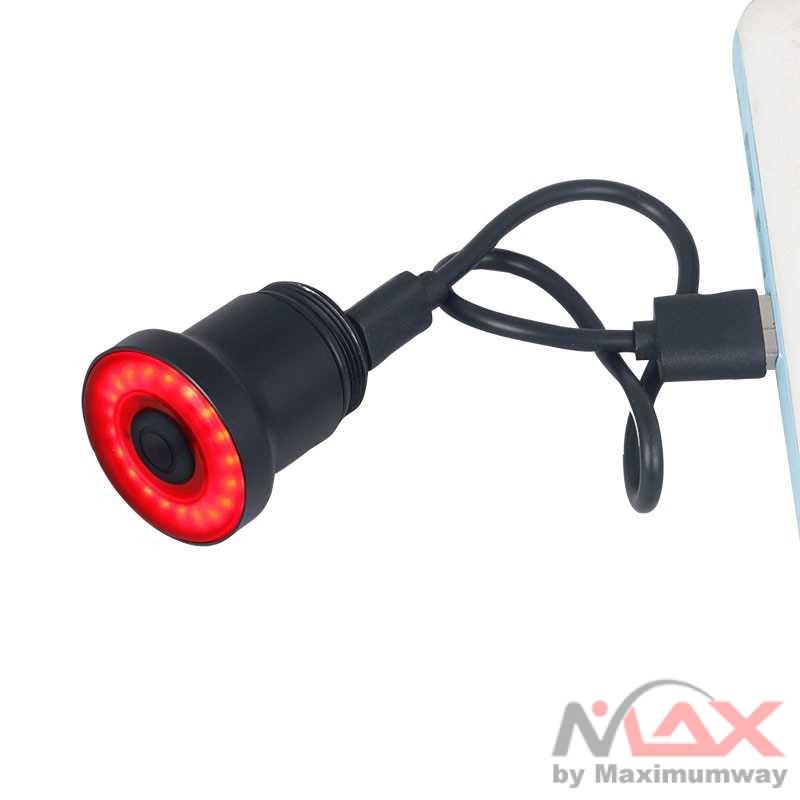 Enfitnix XLite 100 Lampu Sepeda Smart LED Taillight Mount Type Saddle Mount aksesoris elektrik MTB