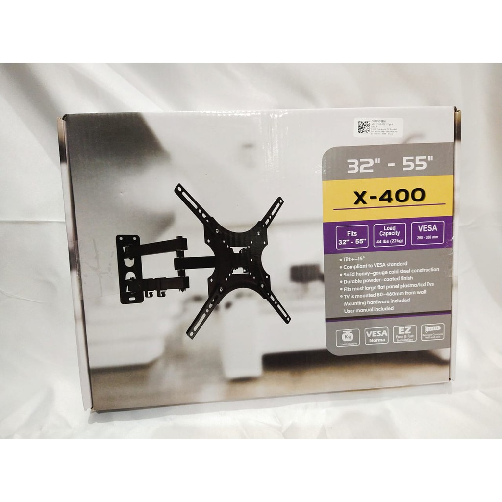 TERLARISS!! Breket TV LED telescopic 32-55 inc Waterpas/Braket LCD/Bracket Monitor