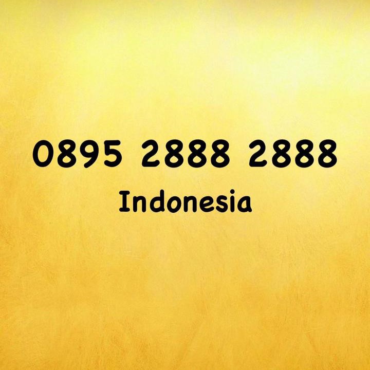 Nomor Cantik Kartu Tri - Three Double ABCD - 888 - 0895 2888 2888