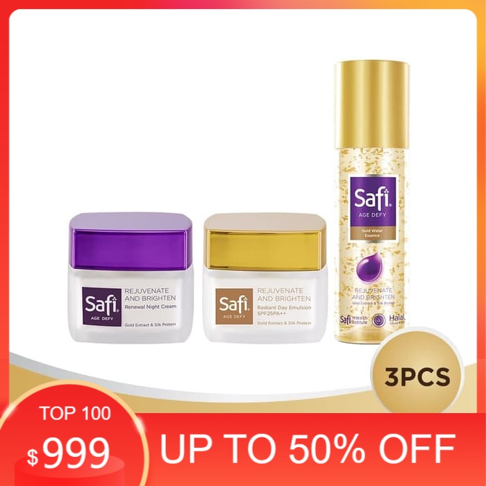 Safi Age Defy Gold Water Essence and Day&Night Cream