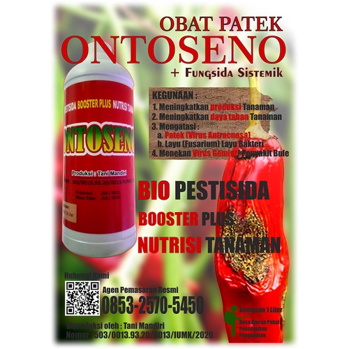 Obat Patek Cabe Perawatan dan Pengobatan Tanaman Cabai Pengendali Jamur Antraknosa Detacide fungisid