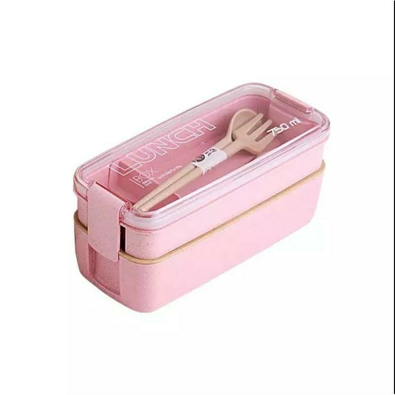 MURAH !! LUNCH BOX 2 Susun | Kotak Bekal KD 213